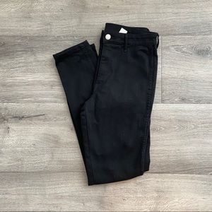 Black High Waist Skinny Jeans